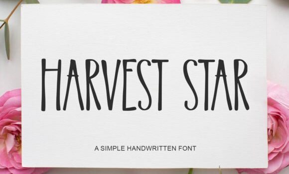 Harvest Star Font Fonts Free Download Harvest Star Font - Featured Image