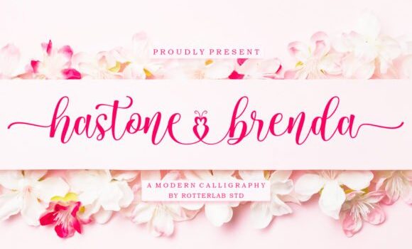 Hastone Brenda Font - Featured Image