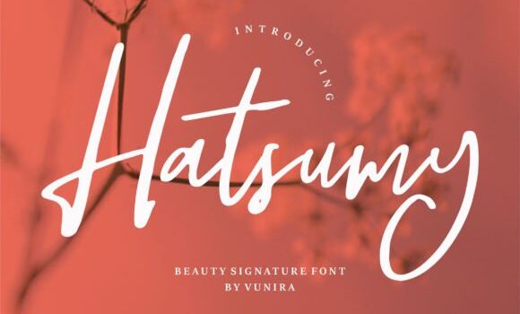 Hatsumy Font - Featured Image
