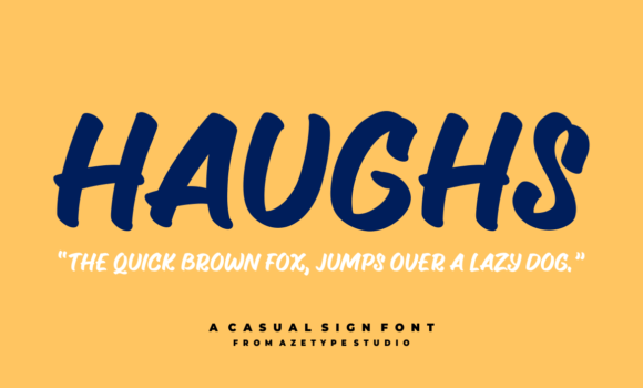 Haughs Font Fonts Free Download Haughs Font - Featured Image