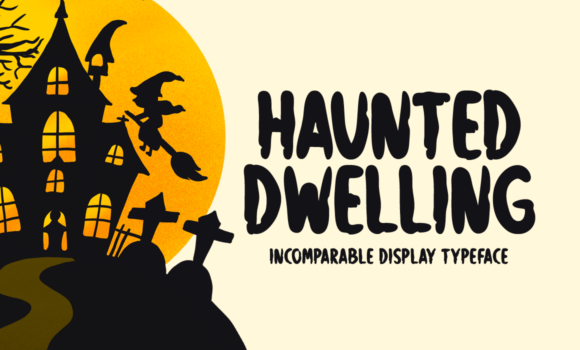 Haunted Dwelling Font - Featured Image