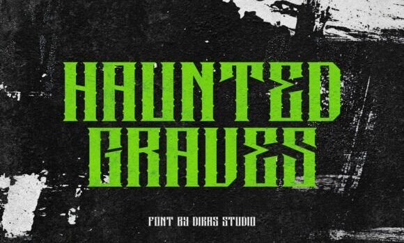 Haunted Graves Font - Featured Image