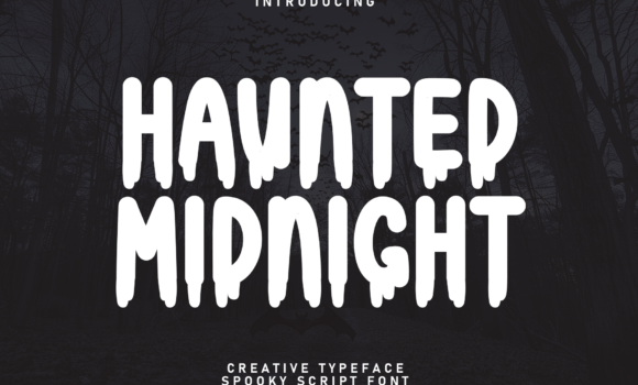 Haunted Midnight Font - Featured Image