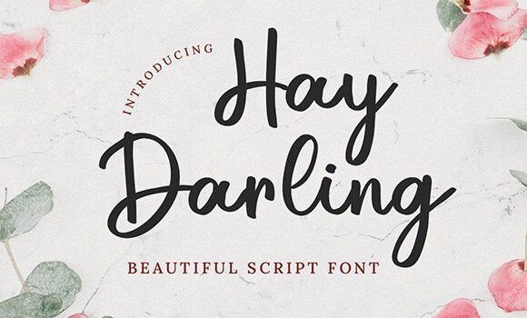 Hay Darling Font - Featured Image