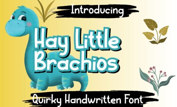 Hay Little Brachios Font - Featured Image