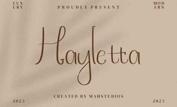 Hayletta Font - Featured Image