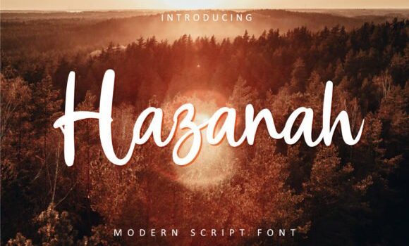 Hazanah Font Fonts Free Download Hazanah Font - Featured Image