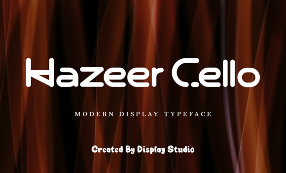 Hazeer Cello Font - Featured Image