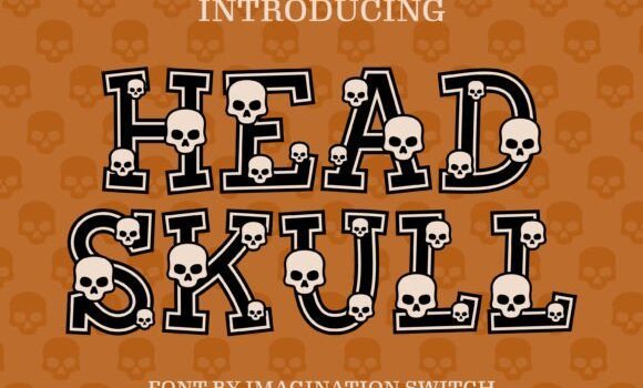 Head Skull Font Fonts Free Download Head Skull Font - Featured Image