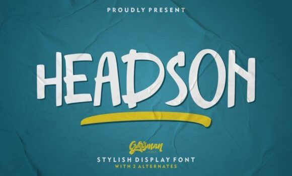 Headson Font - Featured Image