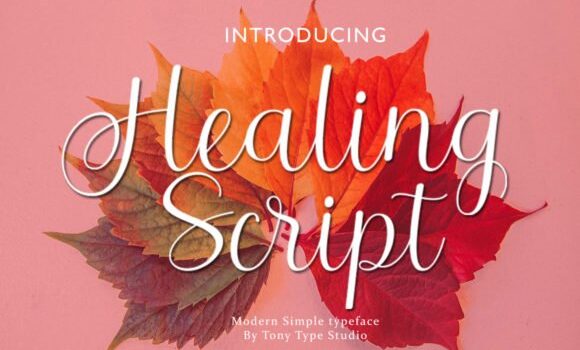 Healing Script Font - Featured Image