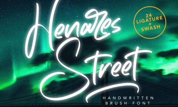 Heares Street Font - Featured Image