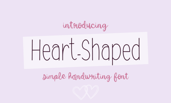 Heart-shaped Font - Featured Image