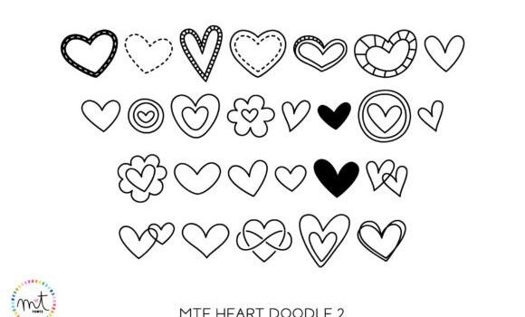 Heart Doodle 2 Font - Featured Image