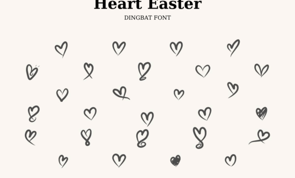 Heart Easter Font - Featured Image