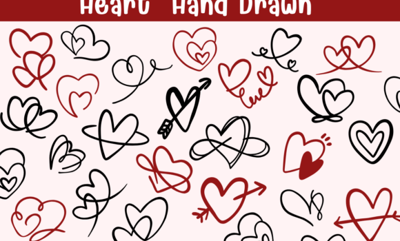 Heart Hand Drawn Font Fonts Free Download Heart Hand Drawn Font - Featured Image