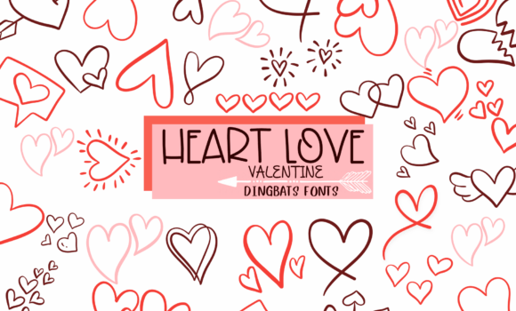 Heart Love Valentine Font - Featured Image
