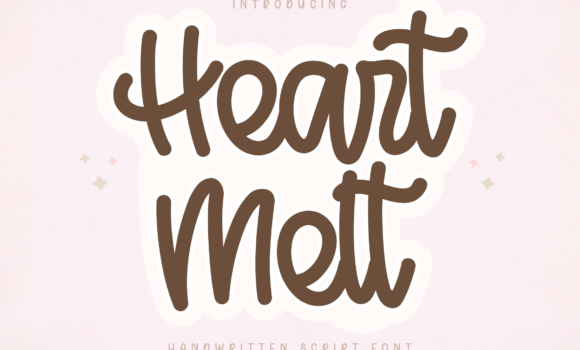 Heart Melt Font Fonts Free Download Heart Melt Font - Featured Image