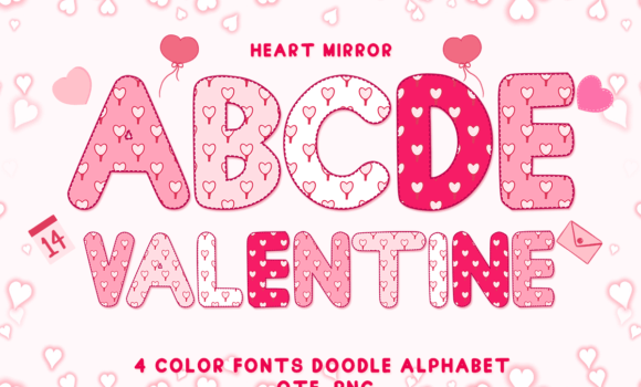 Heart Mirror Font - Featured Image