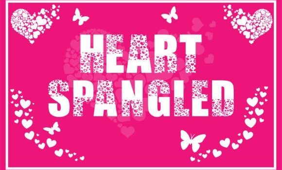 Heart Spangled Font Fonts Free Download Heart Spangled Font - Featured Image
