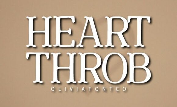 Heart Throb Font - Featured Image