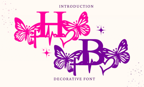Heartbeat Butterfly Font Fonts Free Download Heartbeat Butterfly Font - Featured Image