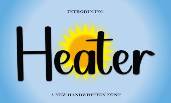 Heater Font Fonts Free Download Heater Font - Featured Image