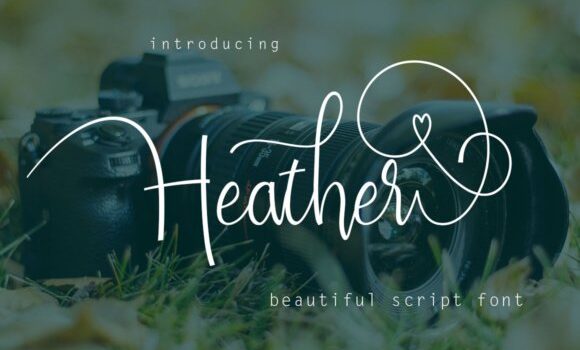 Heather Font - Featured Image