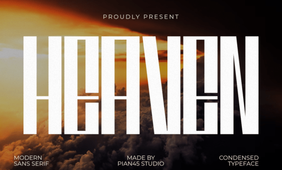 Heaven Font - Featured Image