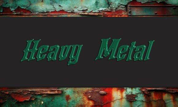 Heavy Metal Font - Featured Image