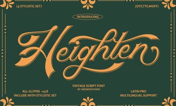 Heighten Font - Featured Image
