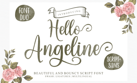 Hello Angeline Font Fonts Free Download Hello Angeline Font - Featured Image