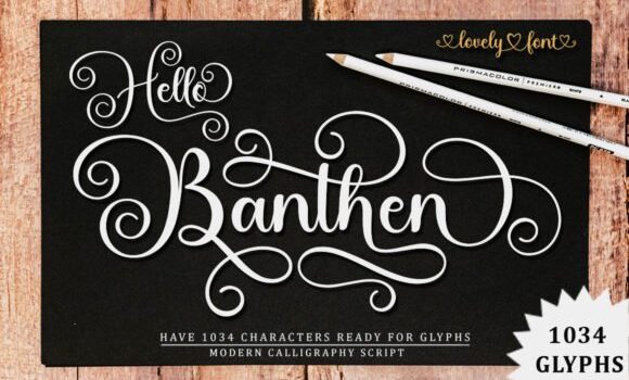 Hello Banthen Font - Featured Image