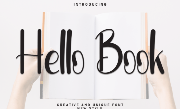 Hello Book Font - Featured Image