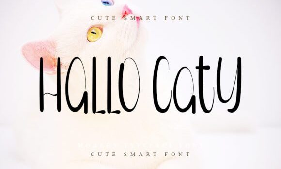 Hello Caty Font Fonts Free Download Hello Caty Font - Featured Image
