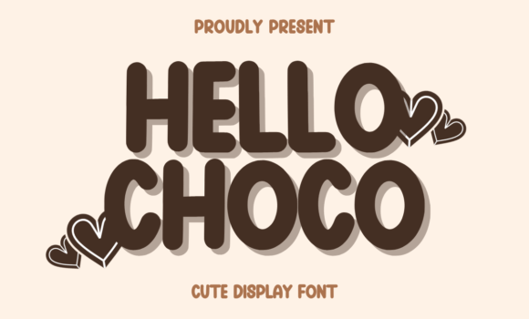 Hello Choco Font Fonts Free Download Hello Choco Font - Featured Image