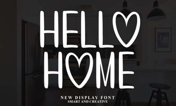Hello Home Font - Featured Image