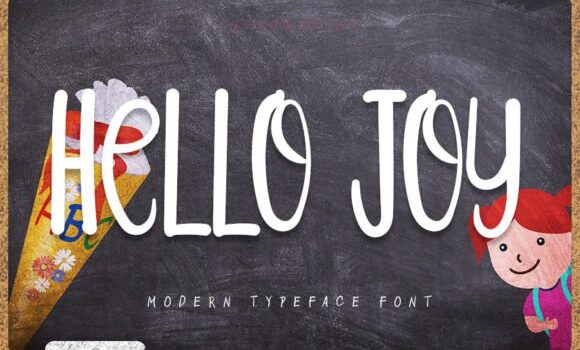 Hello Joy Font - Featured Image