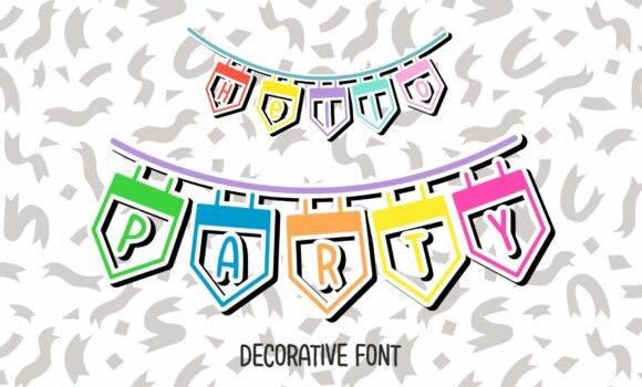Hello Party Font - Featured Image