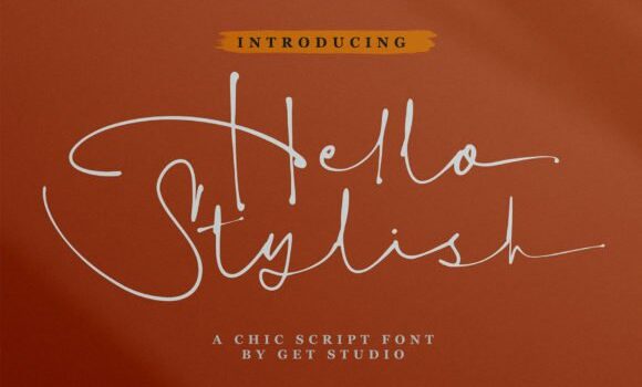 Hello Stylish Font - Featured Image