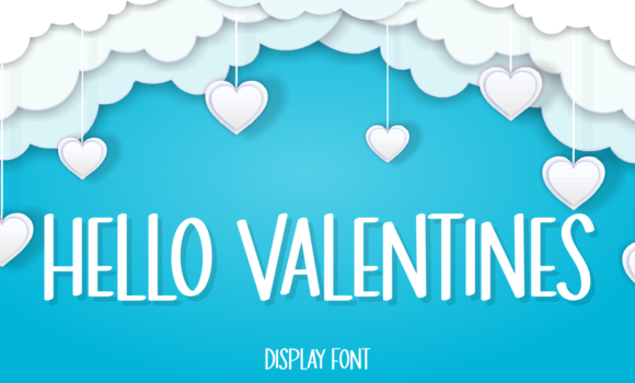 Hello Valentines Font - Featured Image