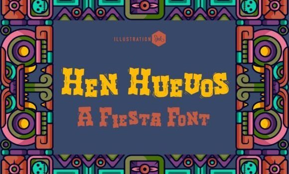 Hen Huevos Font Fonts Free Download Hen Huevos Font - Featured Image