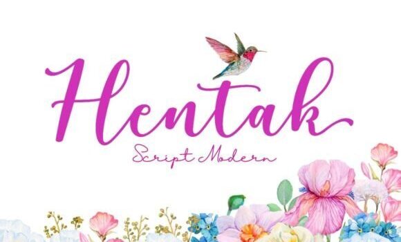 Hentak Font - Featured Image
