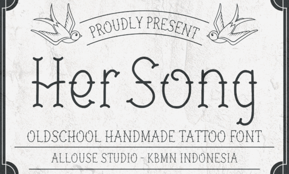 Her Song Font Fonts Free Download Her Song Font - Featured Image