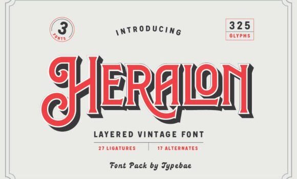Heralon Font - Featured Image