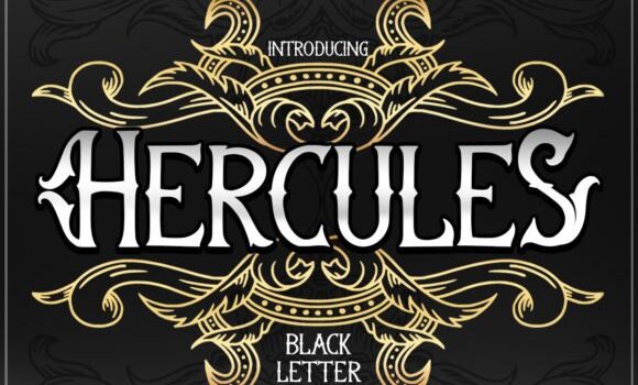 Hercules Font - Featured Image