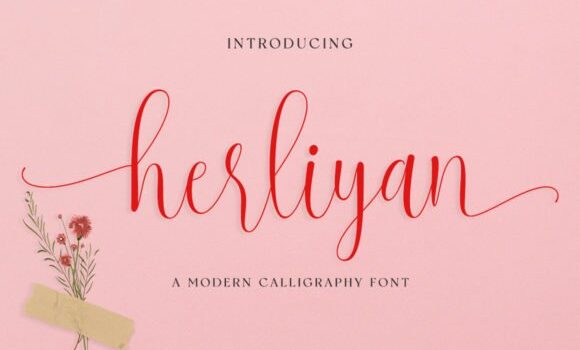Herliyan Font - Featured Image