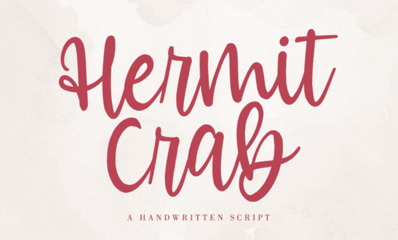 Hermit Crab Font - Featured Image