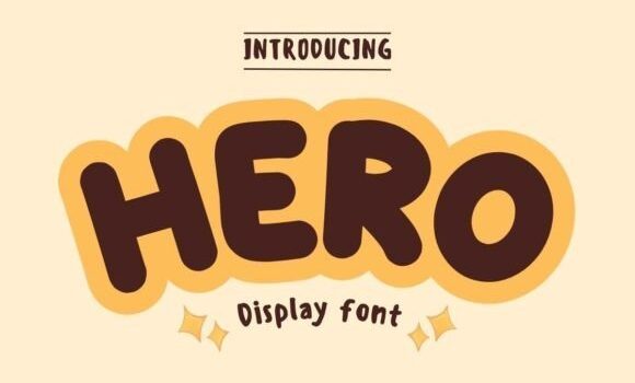Hero Font Fonts Free Download Hero Font - Featured Image