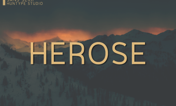 Herose Font - Featured Image